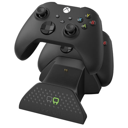 Xbox Series X / S Twin Charging Dock with Rechargeable Battery Packs - Black