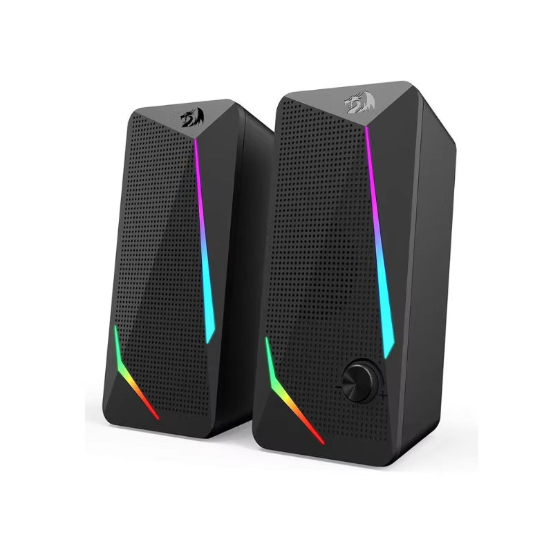 GS510 Waltz RGB Desktop Speakers - 2.0 Channel PC Stereo Speakers with Four LED Backlight Modes and Enhanced Audio Quality